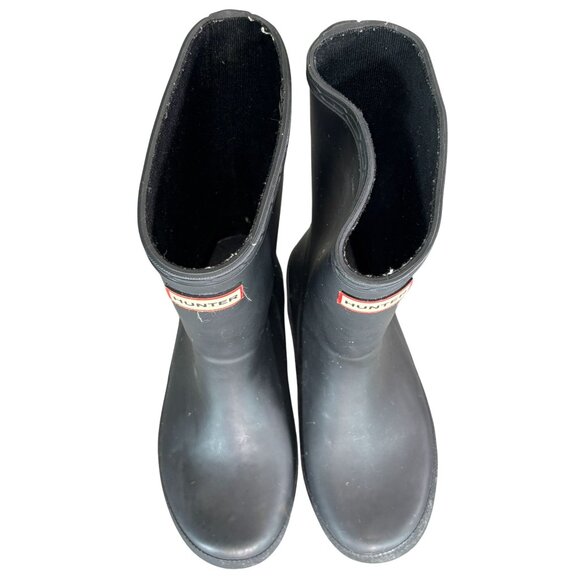 Hunter Kids First Classic Wellington Boots Black - Picture 3 of 9